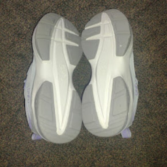 Ryka Women's Noriko Arch Support Walking Shoes Gray/Purple - 10W - Picture 3 of 4